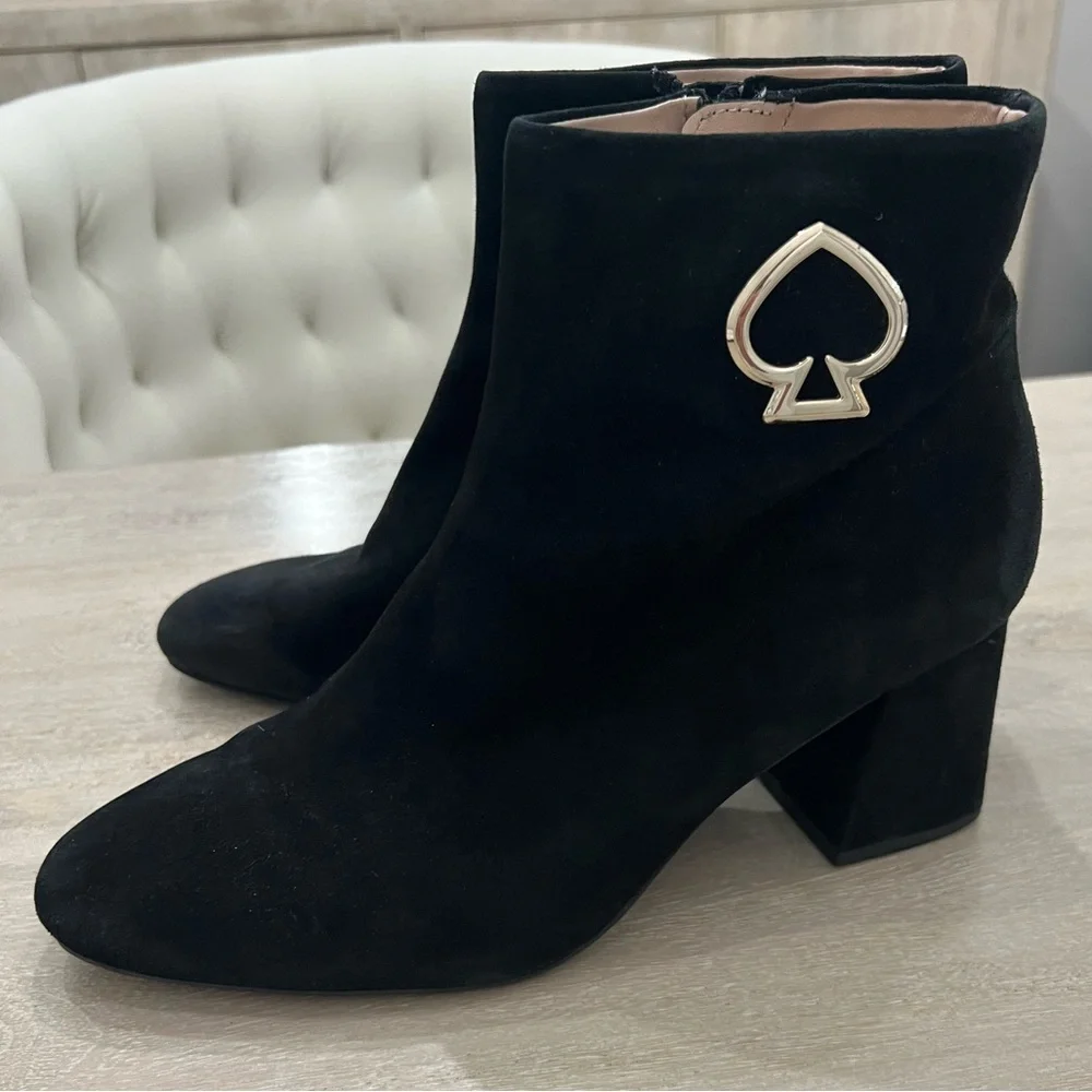Kate Spade ♠️ Alihandra Suede Leather Boots - Picture 11 of 15